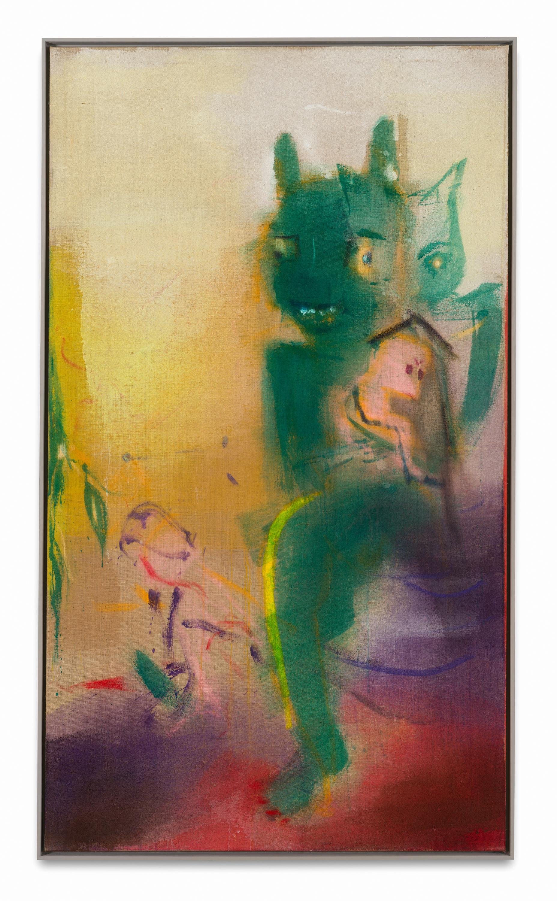 “Green Mom” - Leiko Ikemura 